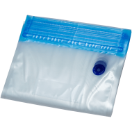Set 10 pungi vacuum reutilizabile cu fermoar si supapa 20x30 cm